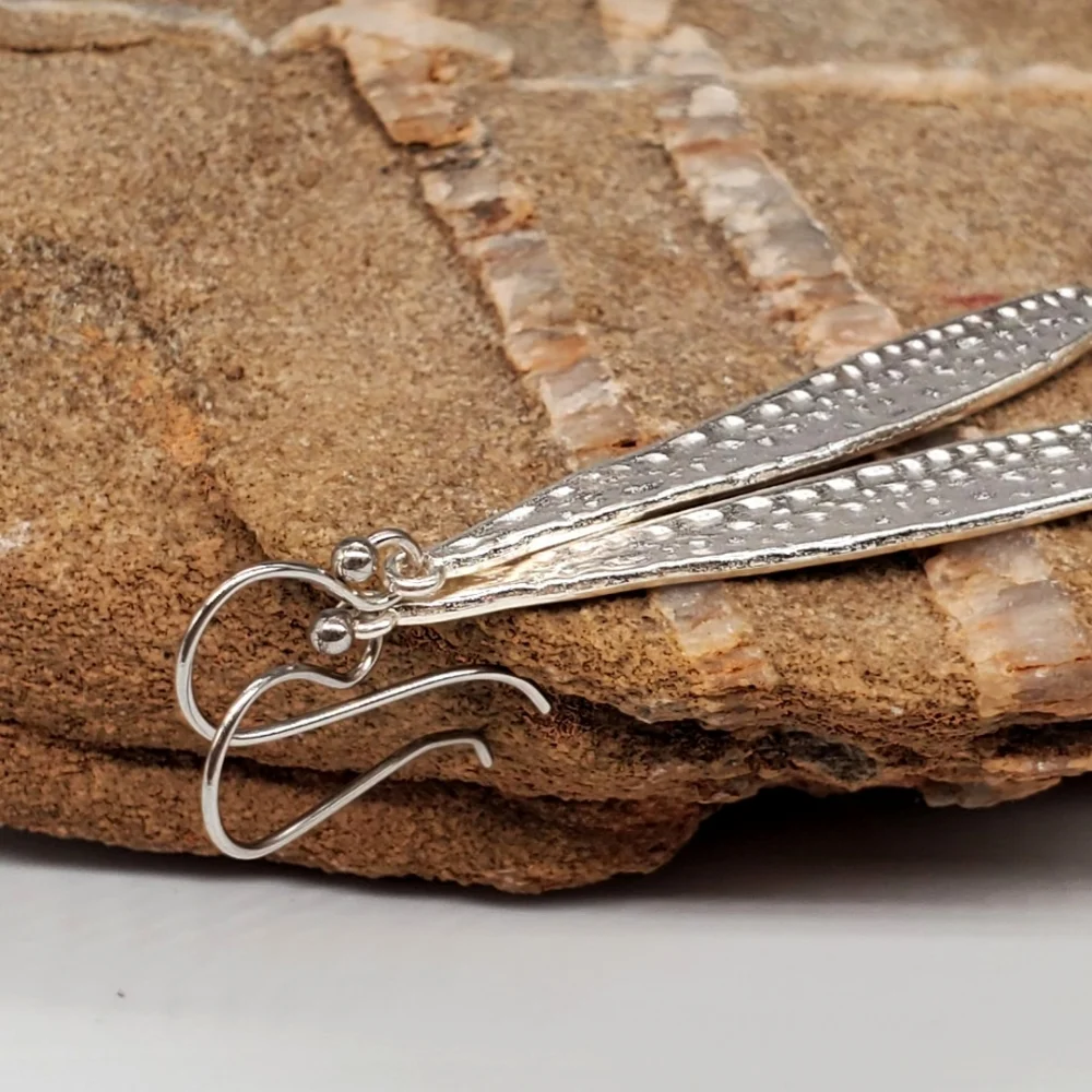 Free People jewelry Silver 925 Dangling Earrings Teardropvery light